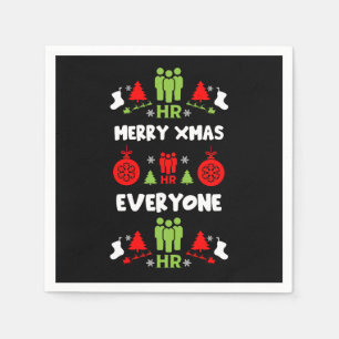 Guardanapo De Papel Recursos Humanos Papais noeis Feios Presentes Xmas