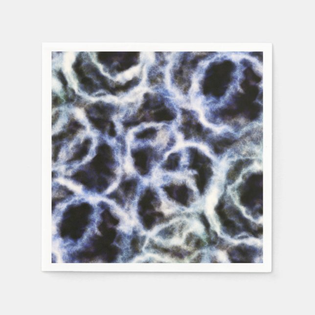 Guardanapo De Papel recycled indigo shibori : (Frente)