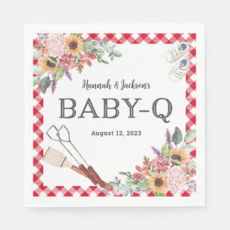 Guardanapo De Papel Red Baby-Q Chá Personalizado Napkins