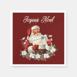 Guardanapo De Papel Red Joyeux Noel