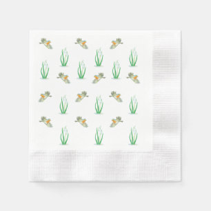 Guardanapo De Papel Red Robin Birds & Snowdrots Playful Primavera Patt