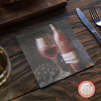 Guardanapo De Papel Red Wine
