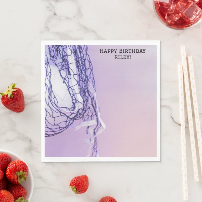 Guardanapo De Papel Rede de Aniversário e Voleibol Puro-Leve (Insitu)