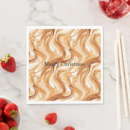 Guardanapo De Papel Redemoinhos de Doces de Caramelo Natal