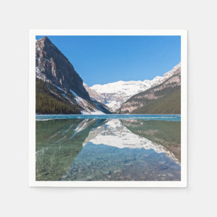 Guardanapo De Papel Reflexão sobre o lago Louise - Banff NP, Canadá