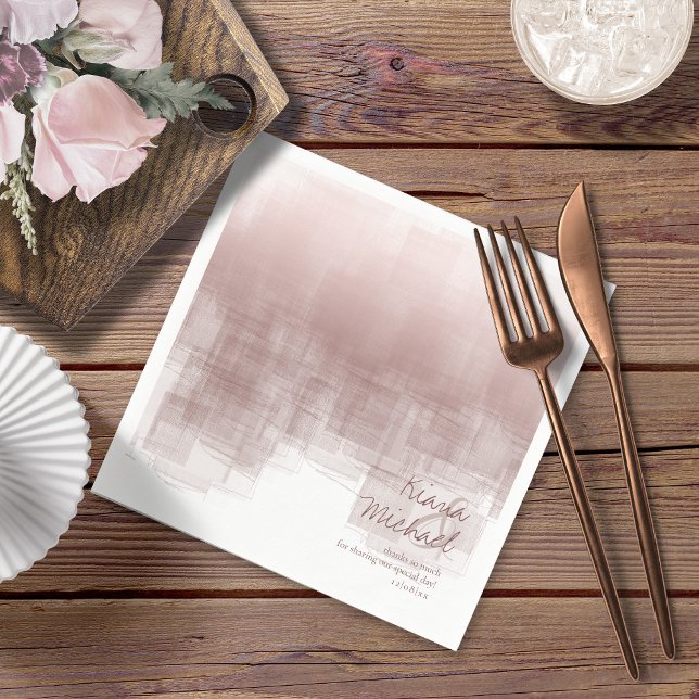 Guardanapo De Papel Reflexões de Aquarela Obrigado Canela ID774 (Criador carregado)