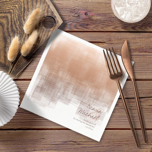 Guardanapo De Papel Reflexões de Aquarela Obrigado Clay ID774 (Criador carregado)