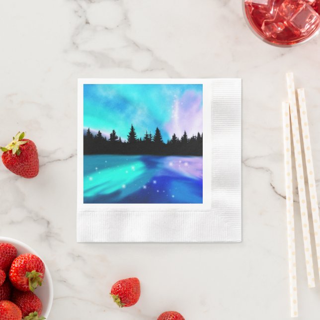 Guardanapo De Papel Reflexões de Daybreak Napkins (Insitu)