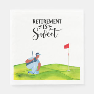 Guardanapo De Papel Reforma de golfe para golfista