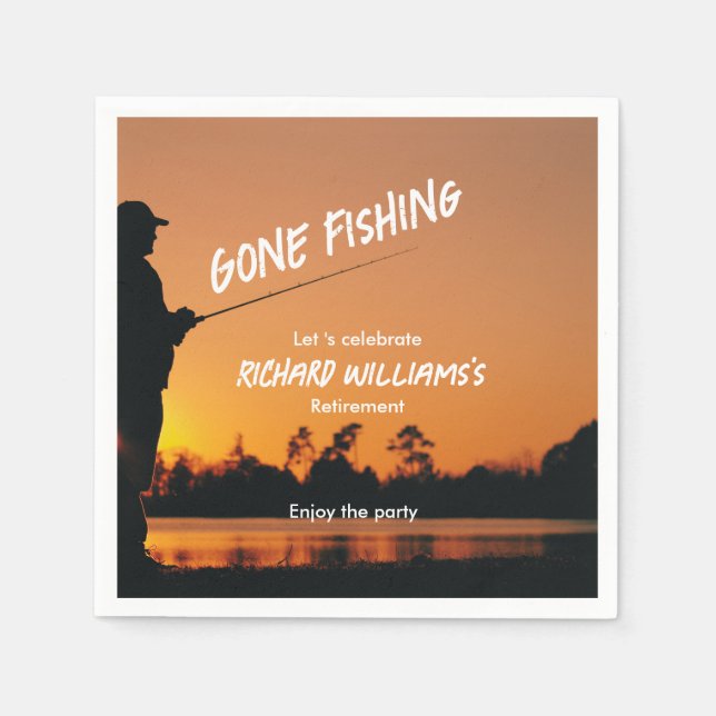 Guardanapo De Papel Reforma do setor da pesca (Frente)