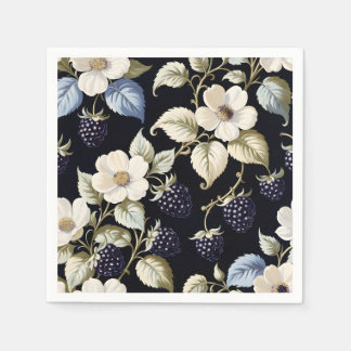 Guardanapo De Papel Regal Elegance Blackberry & Blooms