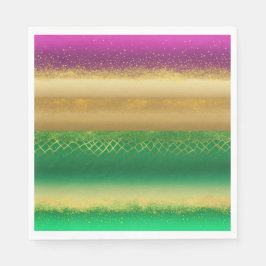 Guardanapo De Papel "Regal Elegance: Livro Verde e Dourado"?