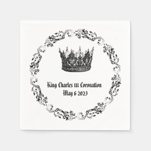 Guardanapo De Papel Rei Charles 111 coroação Napkins