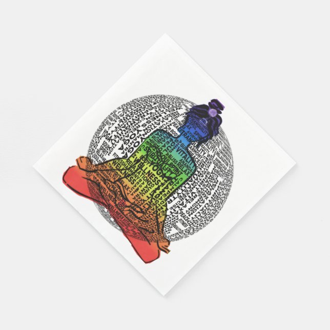 Guardanapo De Papel Reiki/Chakra (Quina)