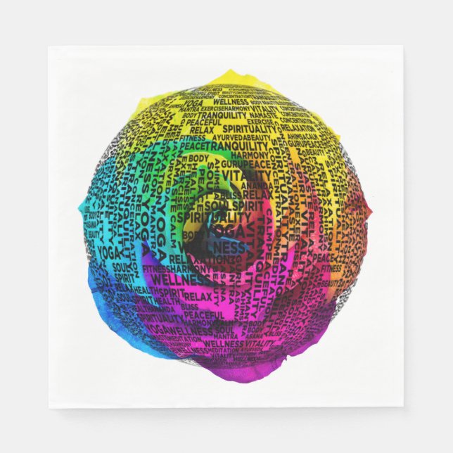 Guardanapo De Papel Reiki/Chakra (Frente)