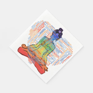 Guardanapo De Papel Reiki/Chakra