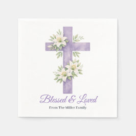 Guardanapo De Papel Religious Easter Blessings Mother’s Day Cross 