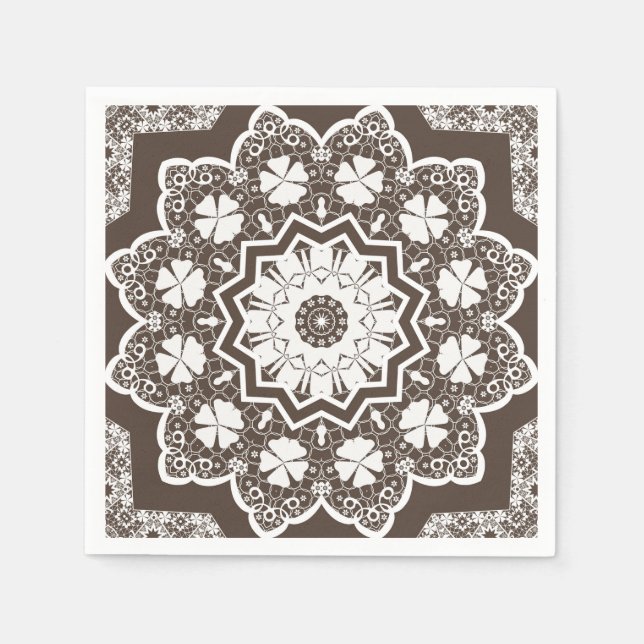 Guardanapo De Papel Rendimento branco (Frente)