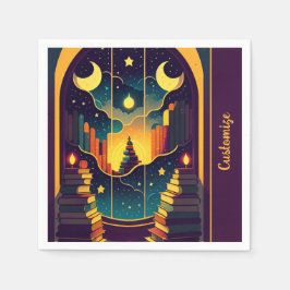 Guardanapo De Papel Repercussões Mágicas Dos Livros 2