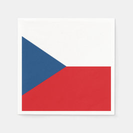 Guardanapo De Papel República Checa bandeira