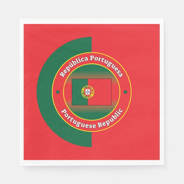 Guardanapo De Papel República Portuguesa (Frente)