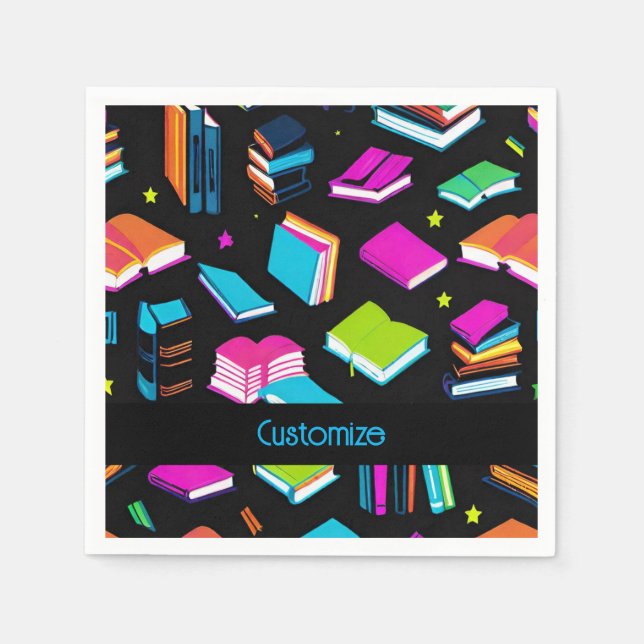 Guardanapo De Papel Reservando Colorido (Frente)