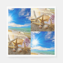 Resguardas de papel da Seashell