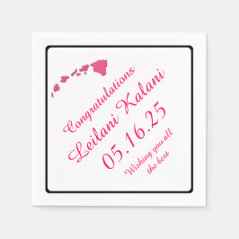 Guardanapo De Papel Respigadores de papel de graduação das ilhas do Ha