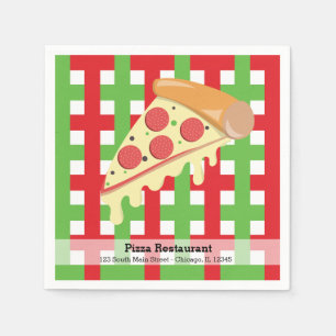 Guardanapo De Papel Restante de pizza