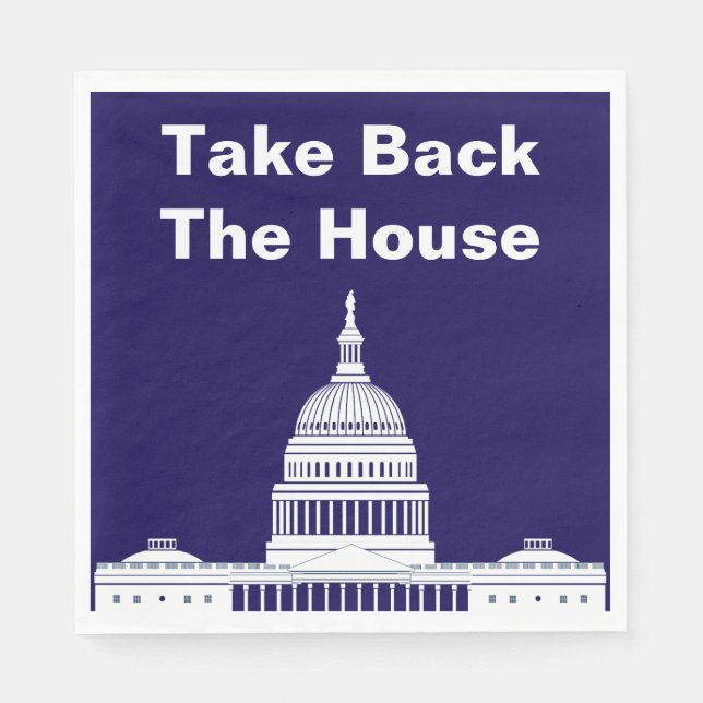 Guardanapo De Papel Retomar a Câmara dos Representantes (Frente)