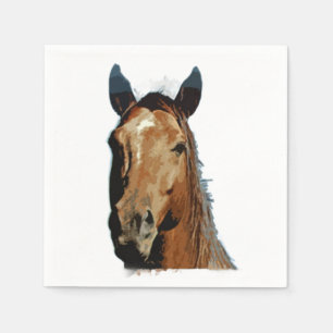 Guardanapo De Papel Retrato de Cavalo