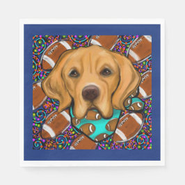 Guardanapo De Papel Retriever Dourado