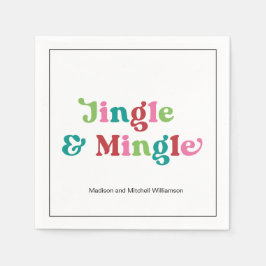 Guardanapo De Papel Retrô Feliz Natal Feriado Feriado