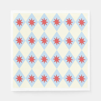 Guardanapo De Papel Retro Funhaus Estrela Diamante do Circo