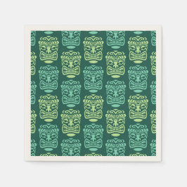 Guardanapo De Papel Retro Tiki Beach Party