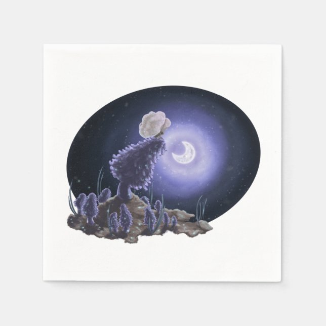 Guardanapo De Papel Reunião à Lua (Frente)