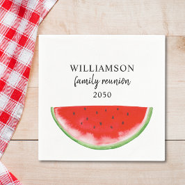 Guardanapo De Papel Reunião da Família Watermelon
