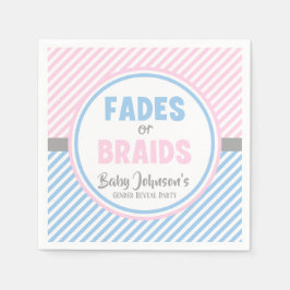 Guardanapo De Papel Revolução de Gênero Bebê - Desaparece ou Travagem