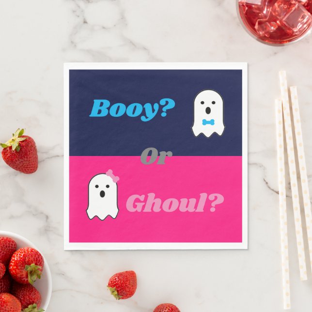 Guardanapo De Papel Revolução do gênero no Booy ou no Ghoul Halloween (Insitu)