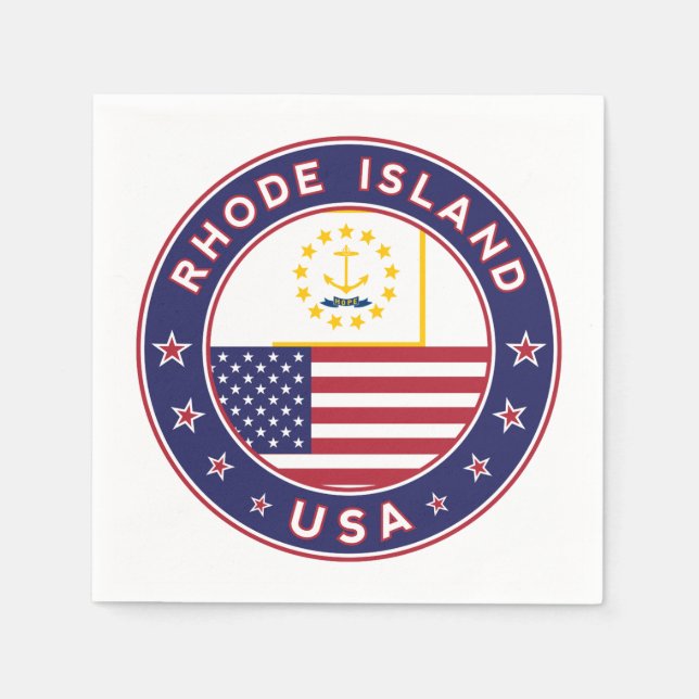 Guardanapo De Papel Rhode Island (Frente)