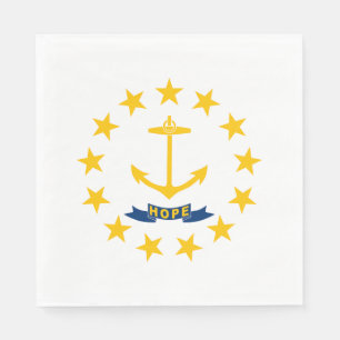 Guardanapo De Papel Rhode Island State Flag