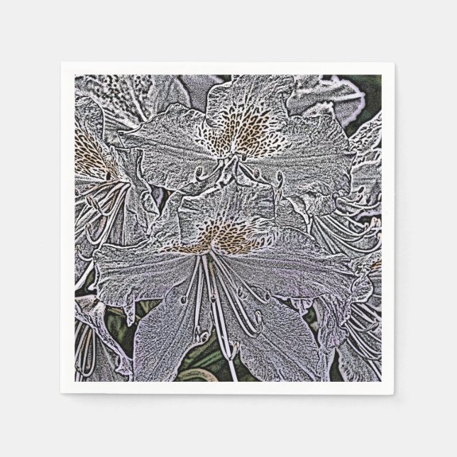 GUARDANAPO DE PAPEL RHODODENDRONS (Frente)