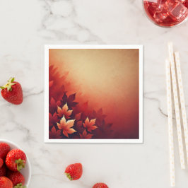 Guardanapo De Papel Rich Russet Maple Fall Gradient Découpage Napkins