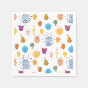 Guardanapo De Papel RICK E MORTY™   Get Schwifty