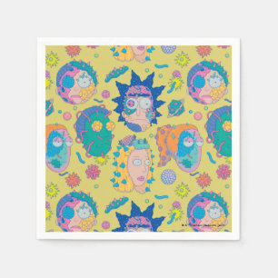 Guardanapo De Papel RICK E MORTY™ Padrão da família Smith infect