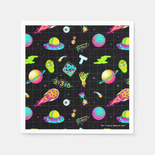 Guardanapo De Papel RICK E MORTY™ Psicodélica 3 Padrão