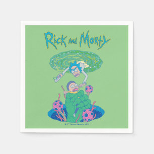 Guardanapo De Papel RICK E MORTY™ Salvamento no portal