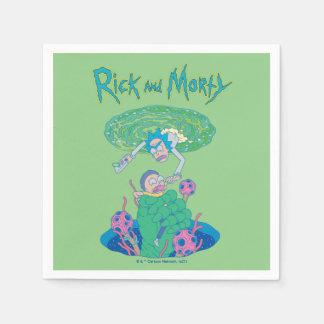 Guardanapo De Papel RICK E MORTY™ | Salvamento no portal