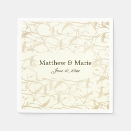 Guardanapo De Papel Rico Foliage Wedding