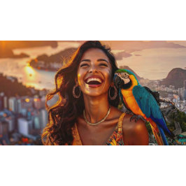 GUARDANAPO DE PAPEL RIO ROCKS - RIO DE JANEIRO - BRAZIL